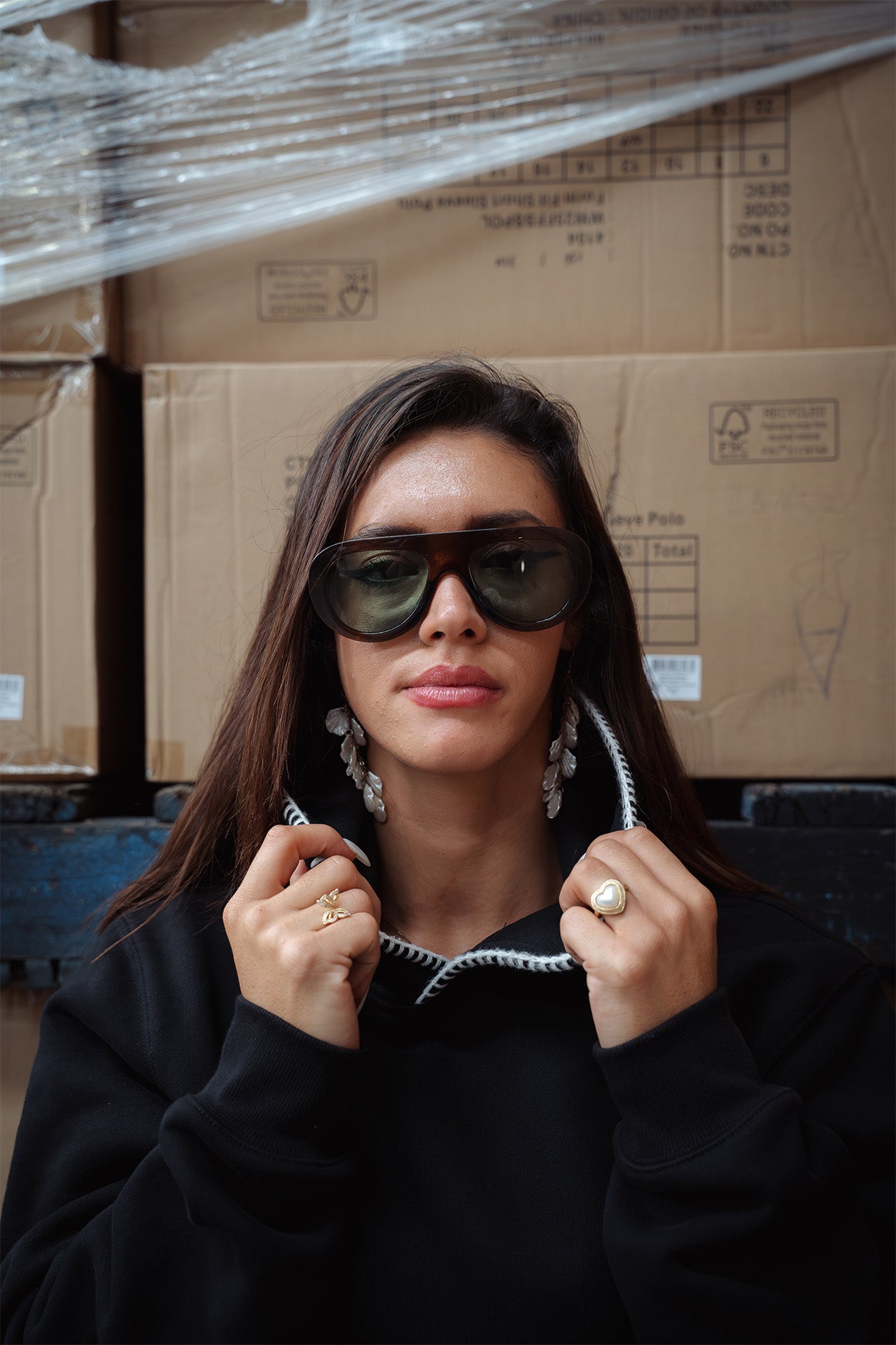 THE COMFORT CORE - HOODIE - BLACK