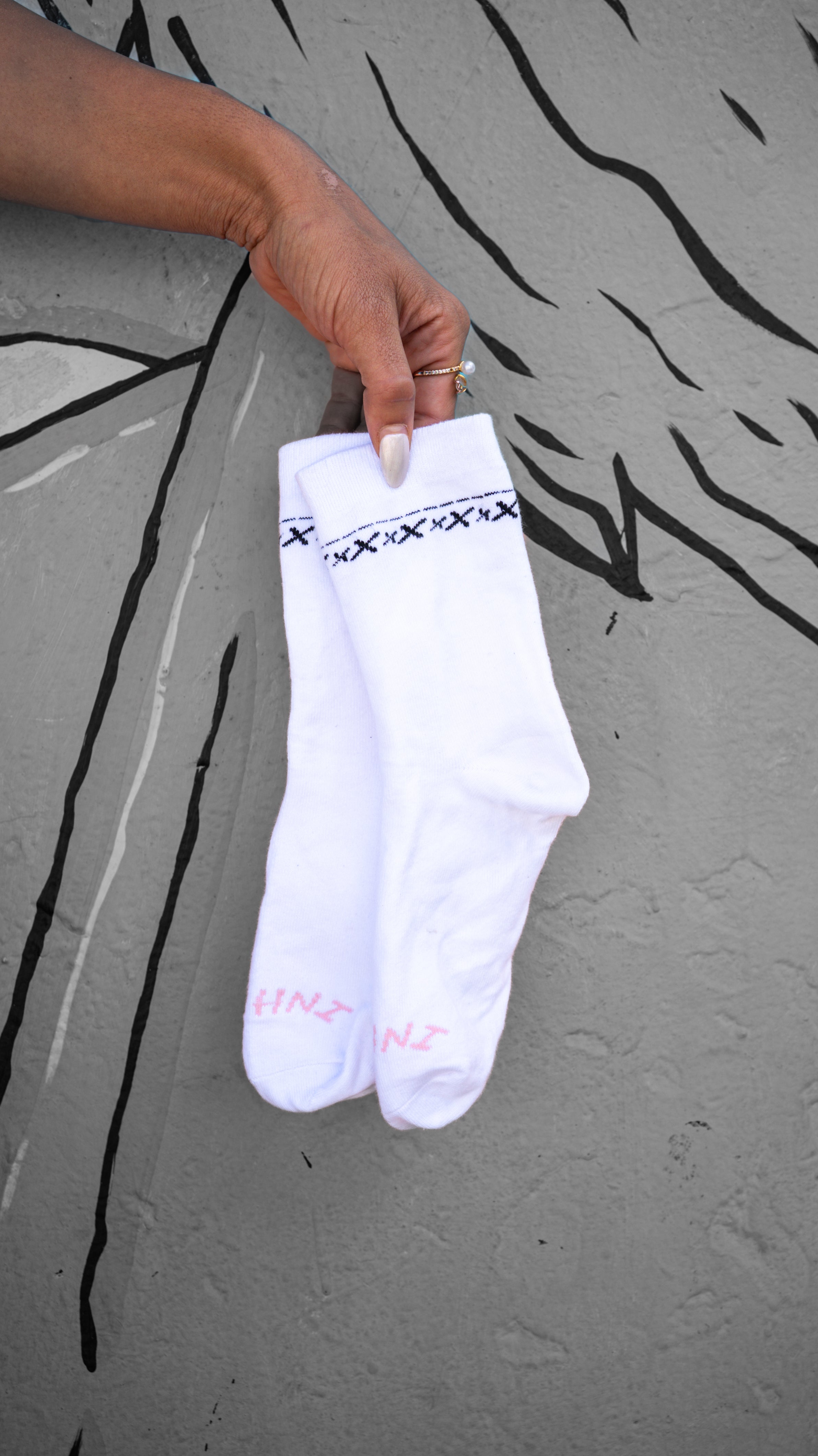 ONE BREATH AT A TIME - CREW SOCK