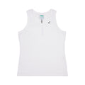 JUST TIRED NOT RUDE - SINGLET - WHITE