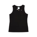 JUST TIRED NOT RUDE - SINGLET - BLACK