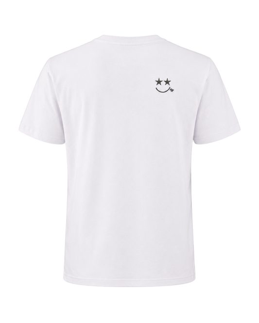 A LITTLE HAPPY - TEE - BLACK