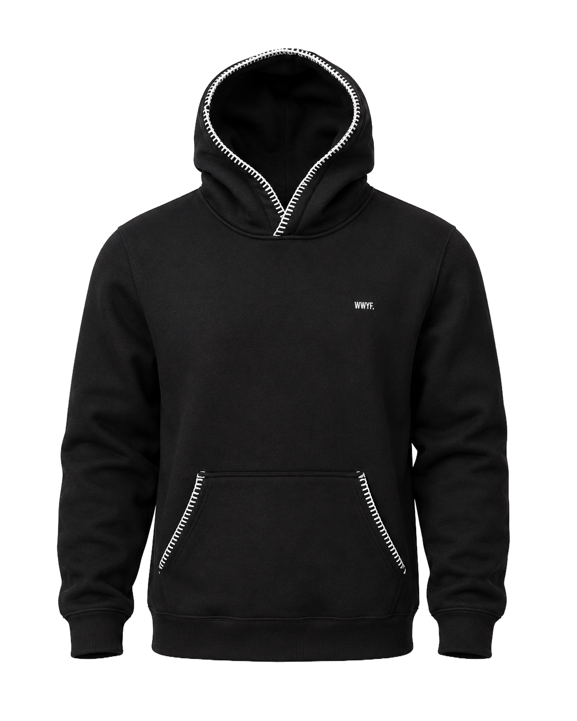 THE COMFORT CORE - HOODIE - BLACK